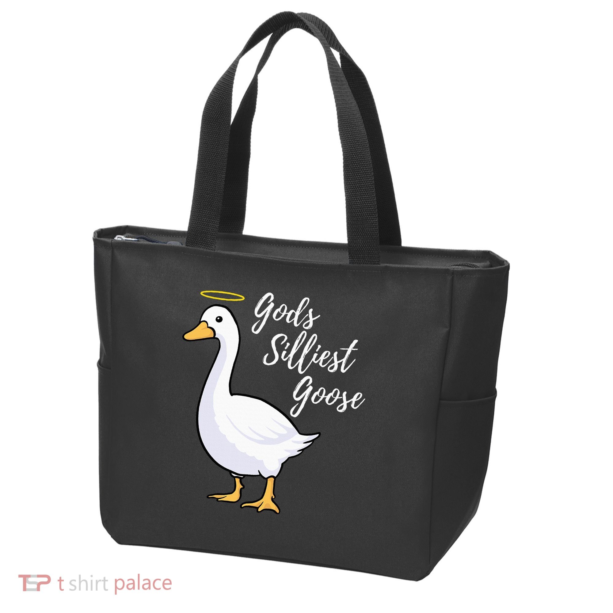 Gods Silliest Goose Tote Bag