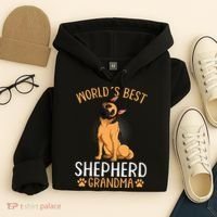 German Shepherd Grandma Dog Hoodie thumb 4