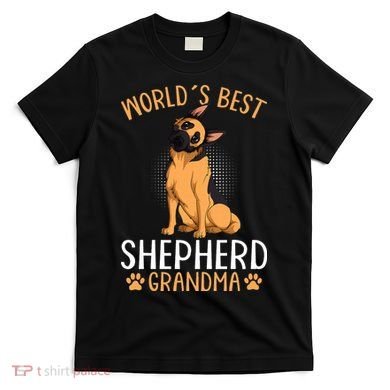 German Shepherd Grandma Dog T-Shirt