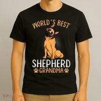 German Shepherd Grandma Dog T-Shirt thumb 3