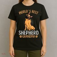 German Shepherd Grandma Dog T-Shirt thumb 4