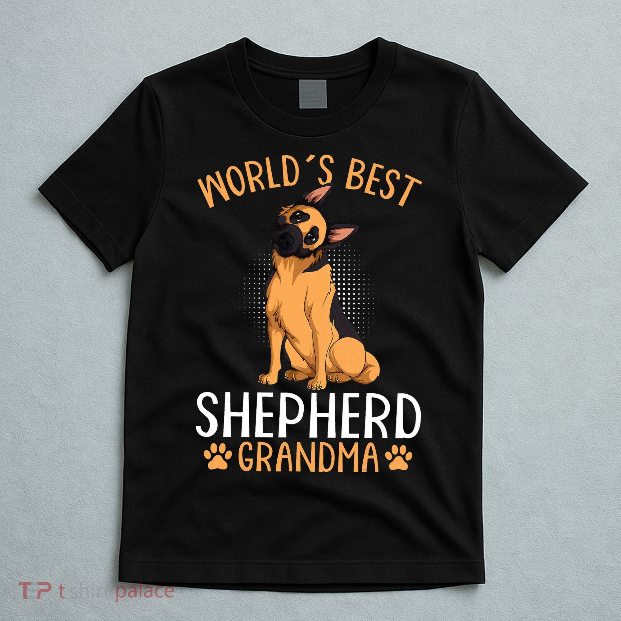 German Shepherd Grandma Dog T-Shirt