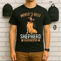 German Shepherd Grandma Dog T-Shirt thumb 6
