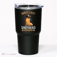 German Shepherd Grandma Dog Tumbler thumb 0