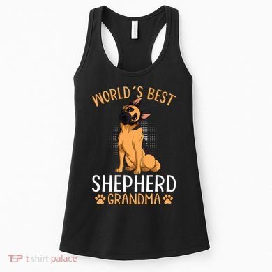 German Shepherd Grandma Dog Women's Tank Top