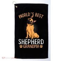 German Shepherd Grandma Dog Golf Towel thumb 0