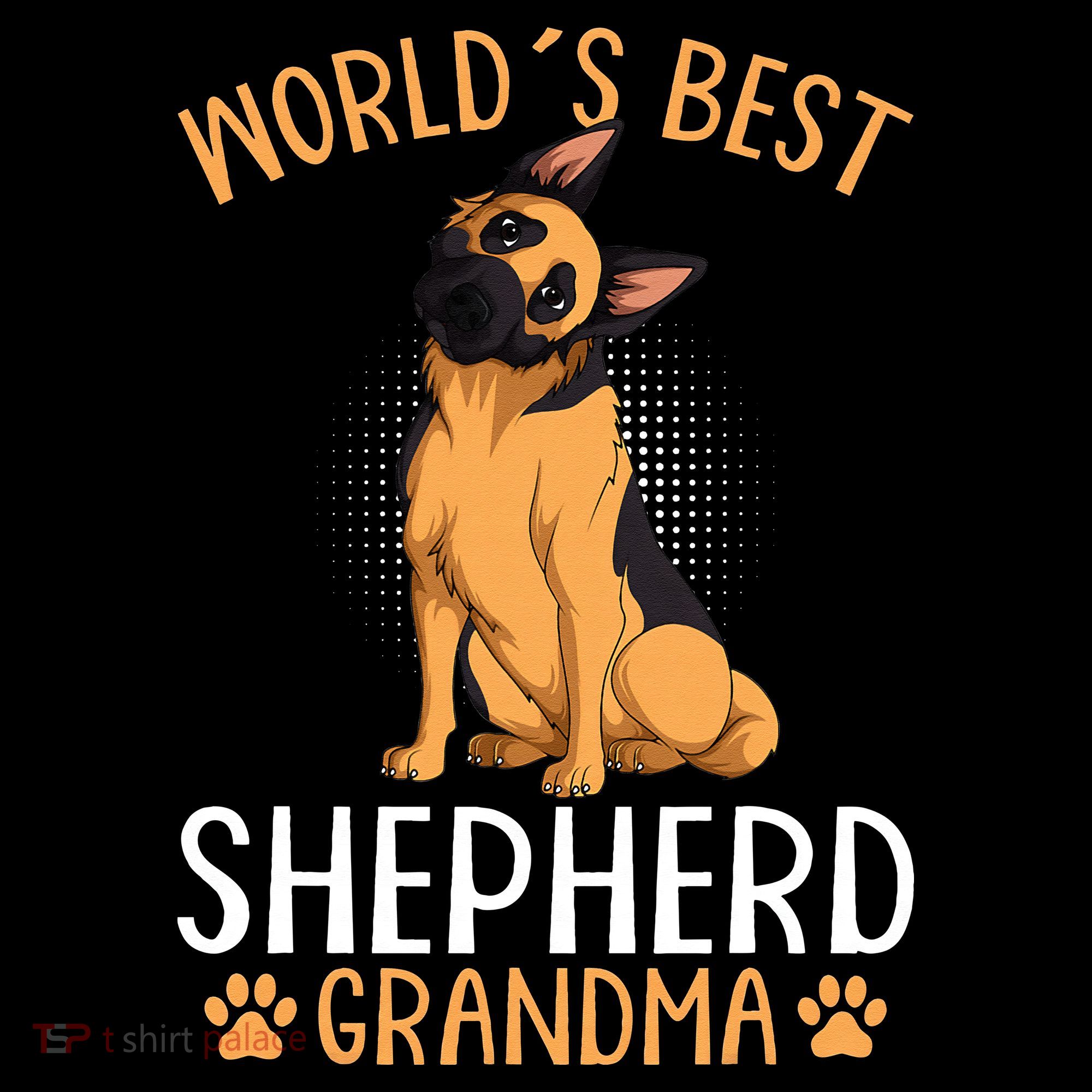 German Shepherd Grandma Dog Visor