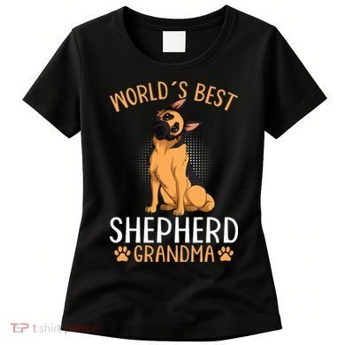 German Shepherd Grandma Dog Women's T-Shirt