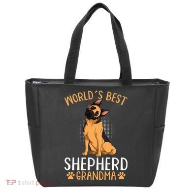 German Shepherd Grandma Dog Tote Bag