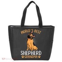 German Shepherd Grandma Dog Tote Bag thumb 0
