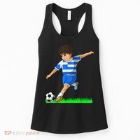 Greek Soccer  Greece Flag Jersey Football Fans Women's Tank Top thumb 0