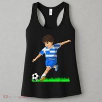 Greek Soccer  Greece Flag Jersey Football Fans Women's Tank Top thumb 3
