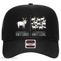 Goat S Goat Lovers Farm Apparel Meme Pun Funny Goat Hat thumb 0