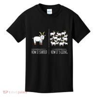 Goat S Goat Lovers Farm Apparel Meme Pun Funny Goat Kids T-Shirt thumb 0