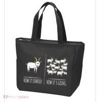Goat S Goat Lovers Farm Apparel Meme Pun Funny Goat Tote Bag thumb 3