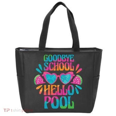 Goodbye School Hello Pool Summer Tote Bag