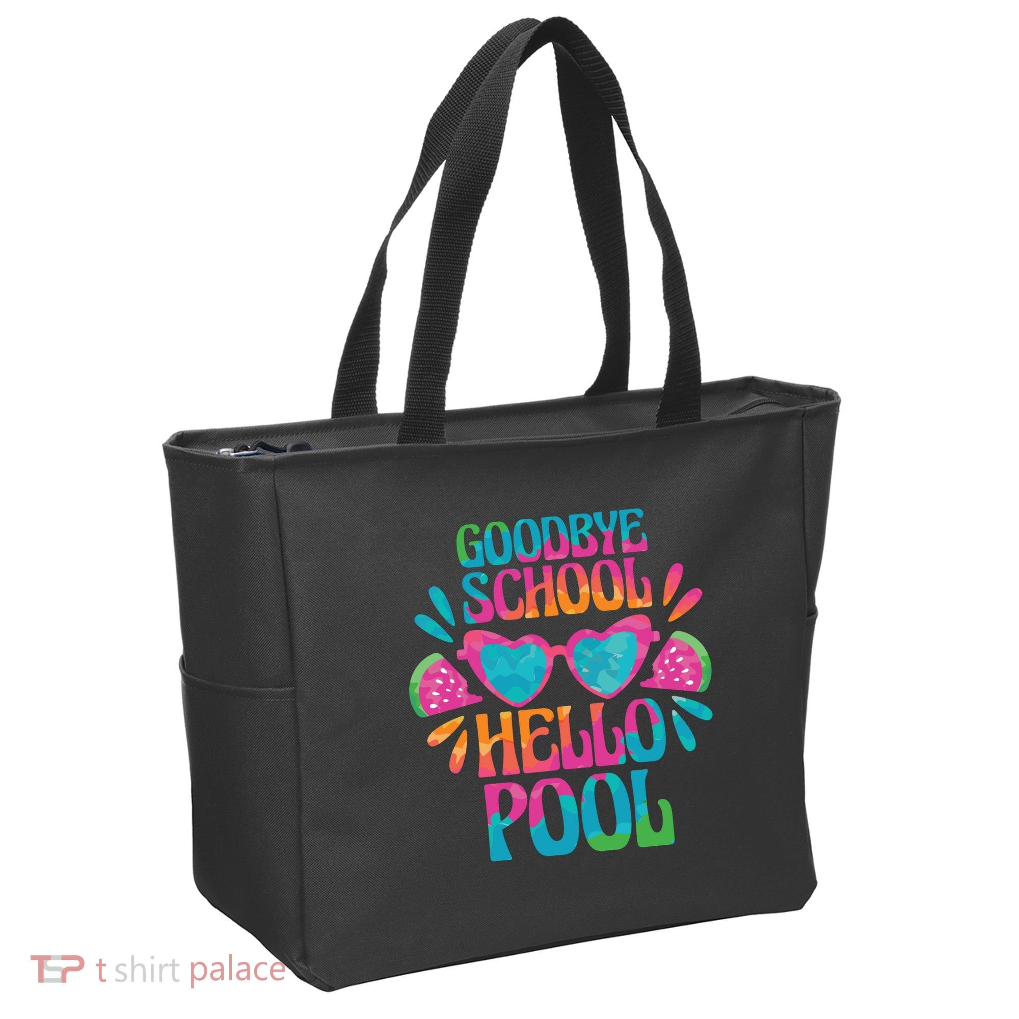 Goodbye School Hello Pool Summer Tote Bag