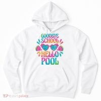 Goodbye School Hello Pool Summer Hoodie thumb 0