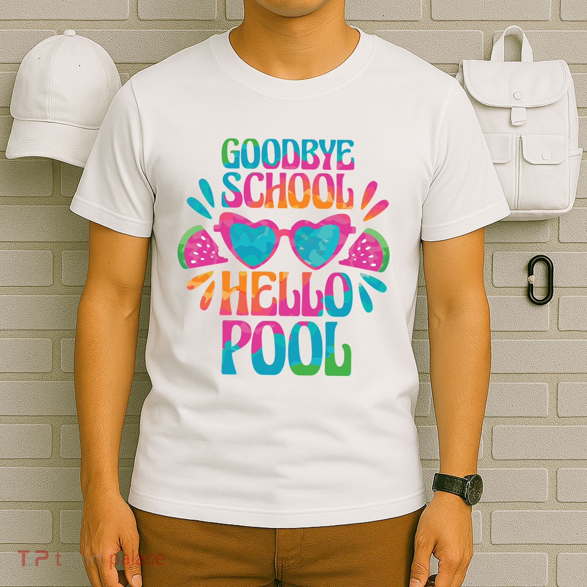 Goodbye School Hello Pool Summer T-Shirt
