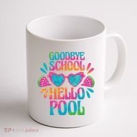Goodbye School Hello Pool Summer Coffee Mug thumb 1
