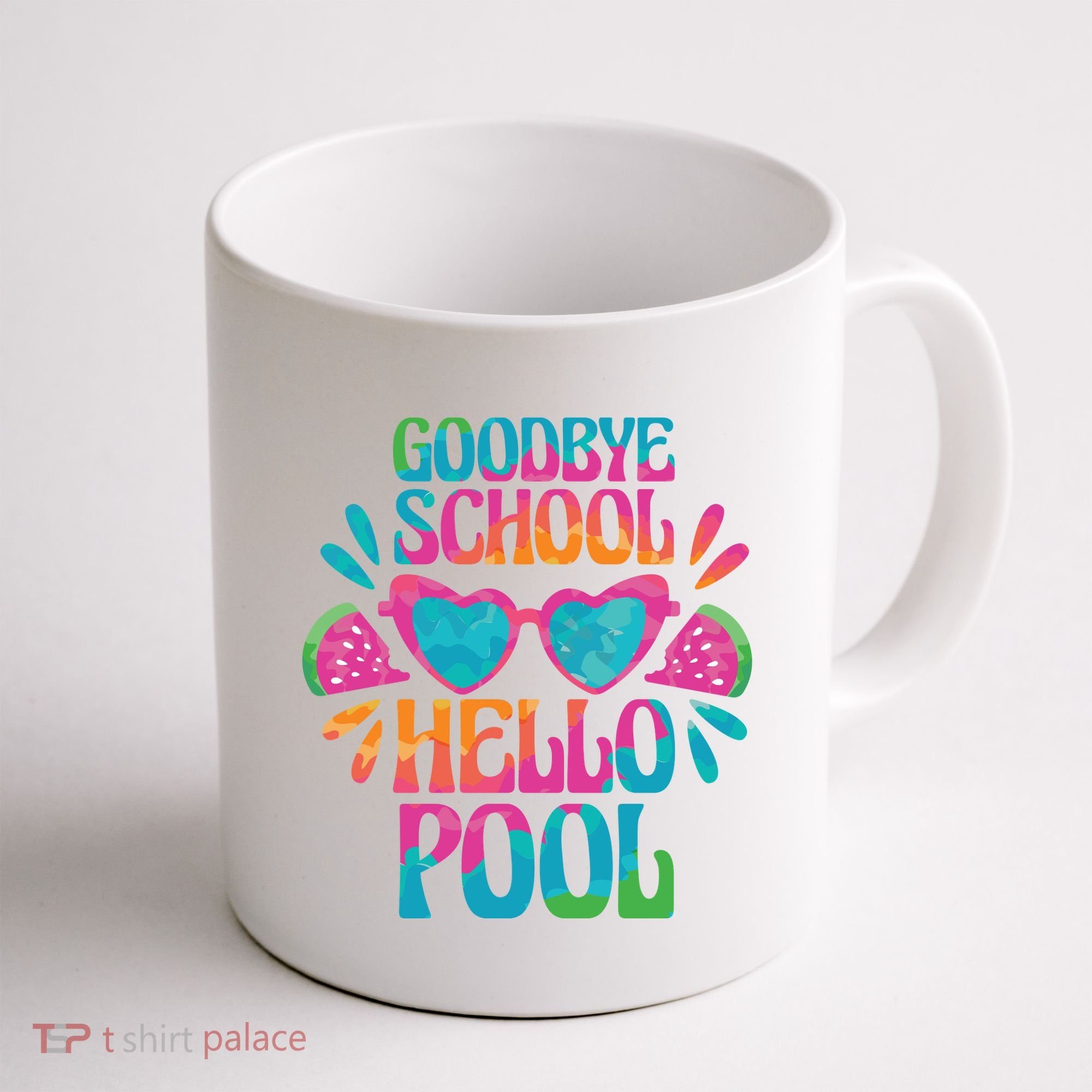Goodbye School Hello Pool Summer Coffee Mug