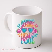 Goodbye School Hello Pool Summer Coffee Mug thumb 0