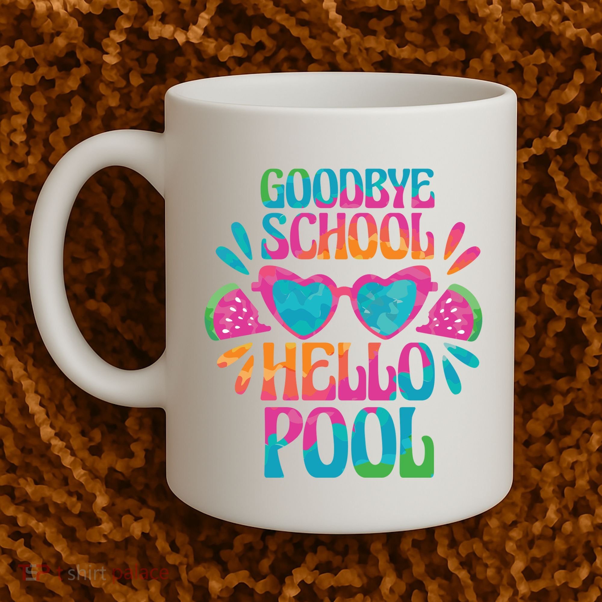 Goodbye School Hello Pool Summer Coffee Mug