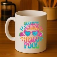 Goodbye School Hello Pool Summer Coffee Mug thumb 4