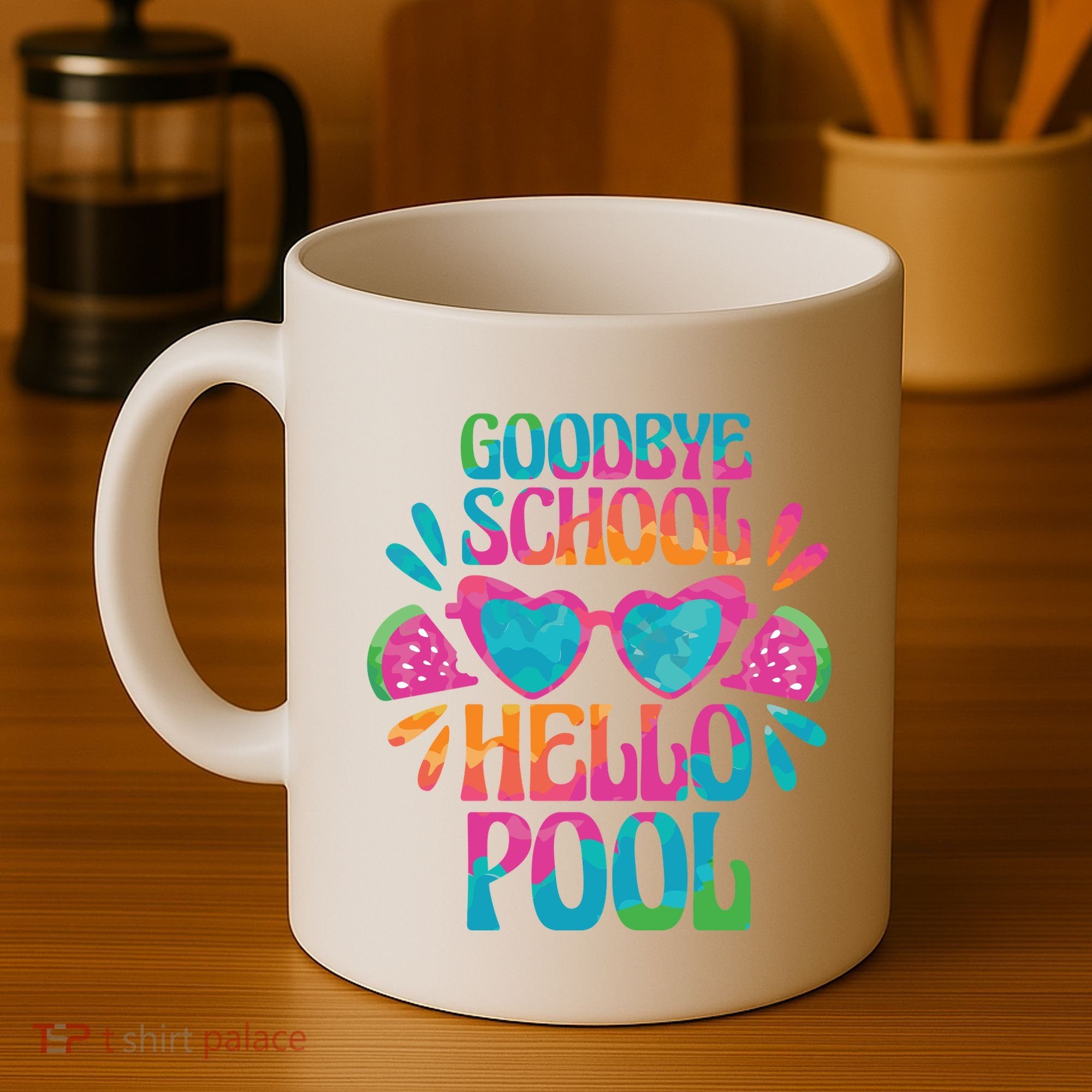 Goodbye School Hello Pool Summer Coffee Mug