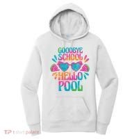 Goodbye School Hello Pool Summer Women's Hoodie thumb 0