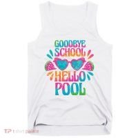 Goodbye School Hello Pool Summer Tank Top thumb 0