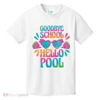 Goodbye School Hello Pool Summer Kids T-Shirt thumb 0