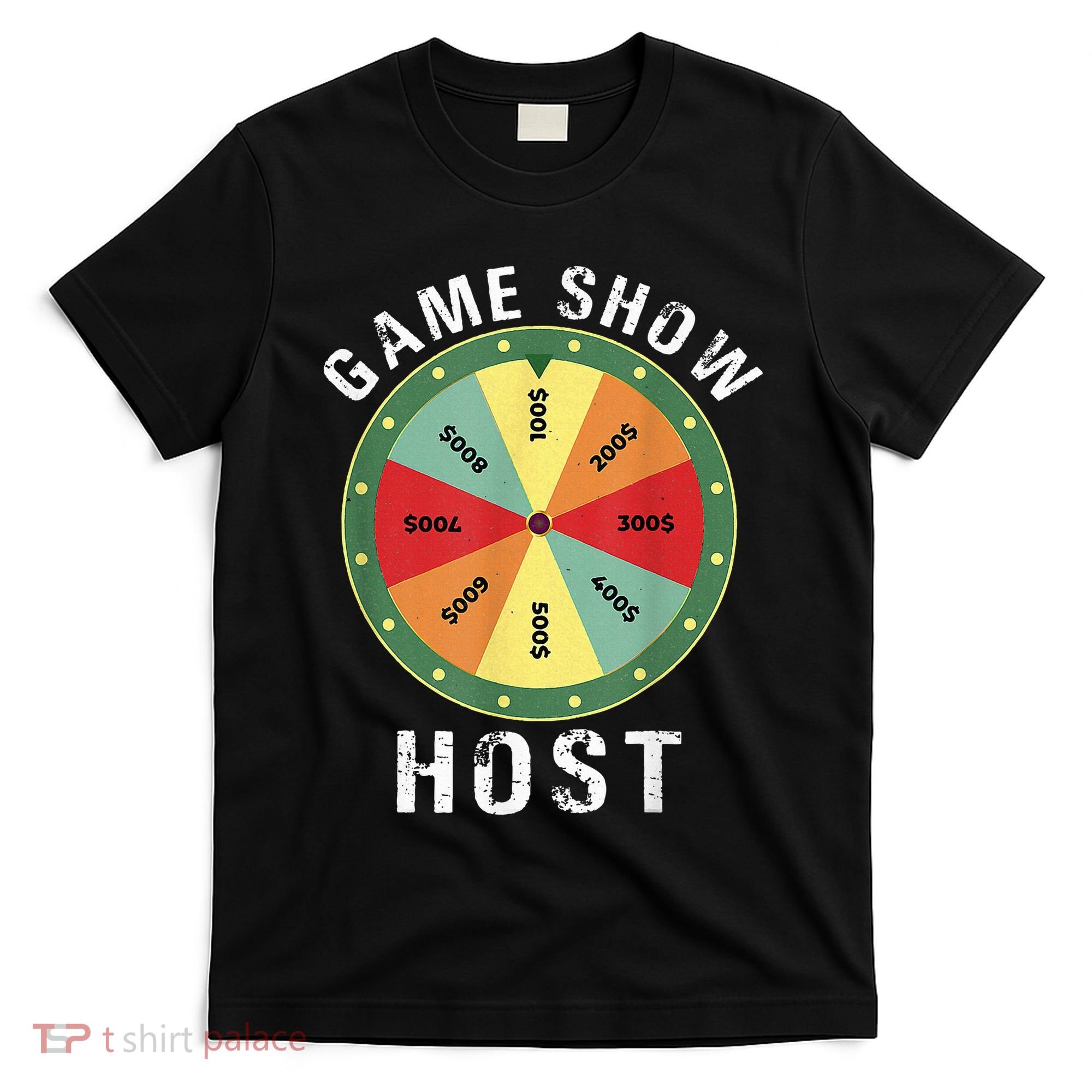 Game Show Host Trivia Board Game Night Questions Vintage T-Shirt