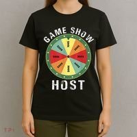 Game Show Host Trivia Board Game Night Questions Vintage T-Shirt thumb 4
