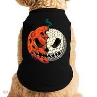 Golfing Skeleton Halloween Golf Halloween Golfer Doggie Tank thumb 0