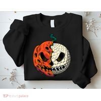 Golfing Skeleton Halloween Golf Halloween Golfer Sweatshirt thumb 2