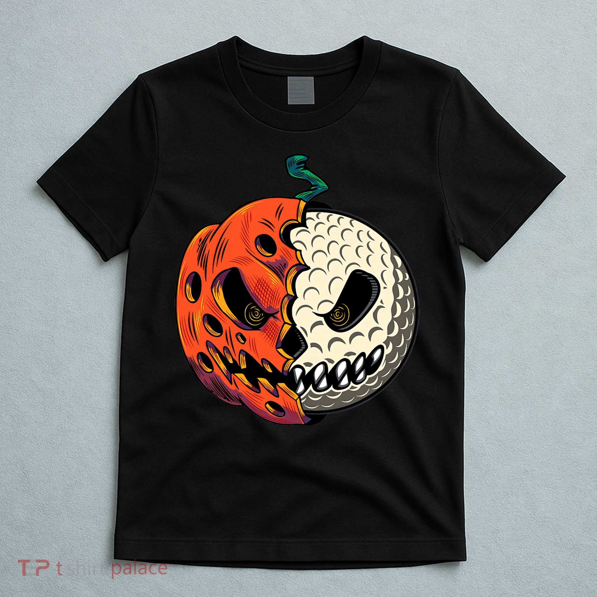 Golfing Skeleton Halloween Golf Halloween Golfer T-Shirt