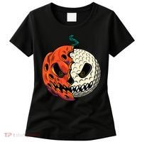 Golfing Skeleton Halloween Golf Halloween Golfer Women's T-Shirt thumb 0
