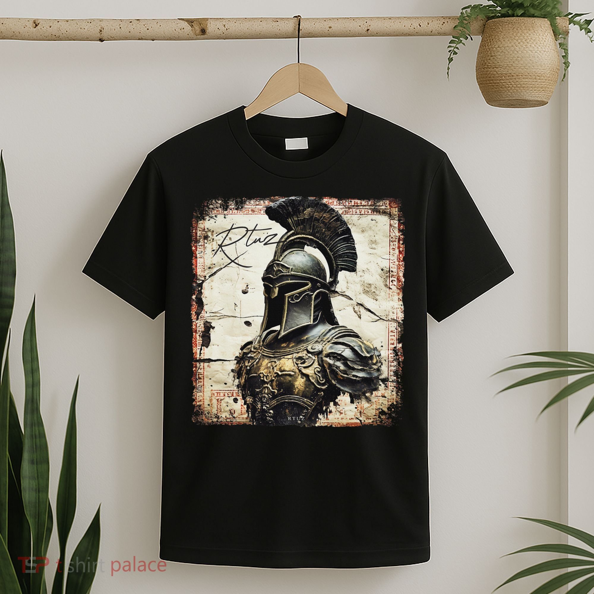 Greek Sparta Helmet Warrior Soldier Spartan T-Shirt