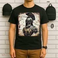 Greek Sparta Helmet Warrior Soldier Spartan T-Shirt thumb 6