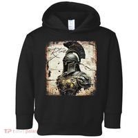 Greek Sparta Helmet Warrior Soldier Spartan Toddler Hoodie thumb 0