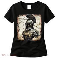 Greek Sparta Helmet Warrior Soldier Spartan Women's T-Shirt thumb 0