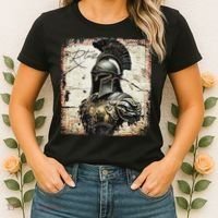 Greek Sparta Helmet Warrior Soldier Spartan Women's T-Shirt thumb 2