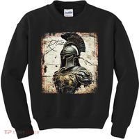 Greek Sparta Helmet Warrior Soldier Spartan Kids Sweatshirt thumb 0