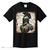 Greek Sparta Helmet Warrior Soldier Spartan Kids T-Shirt thumb 0