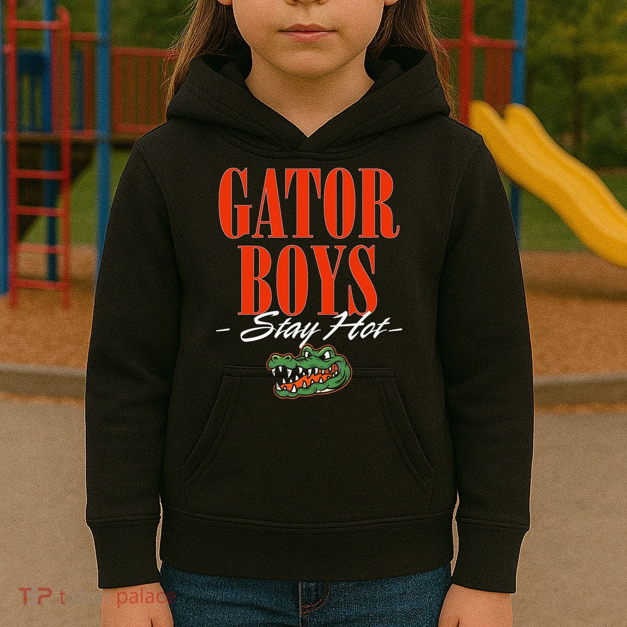 Gator Stay Hot Kids Hoodie