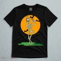 Golfing Skeleton Halloween Golf Halloween Golfer T-Shirt thumb 5