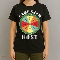 Game Show Host Trivia Board Game Night Questions Vintage T-Shirt thumb 4