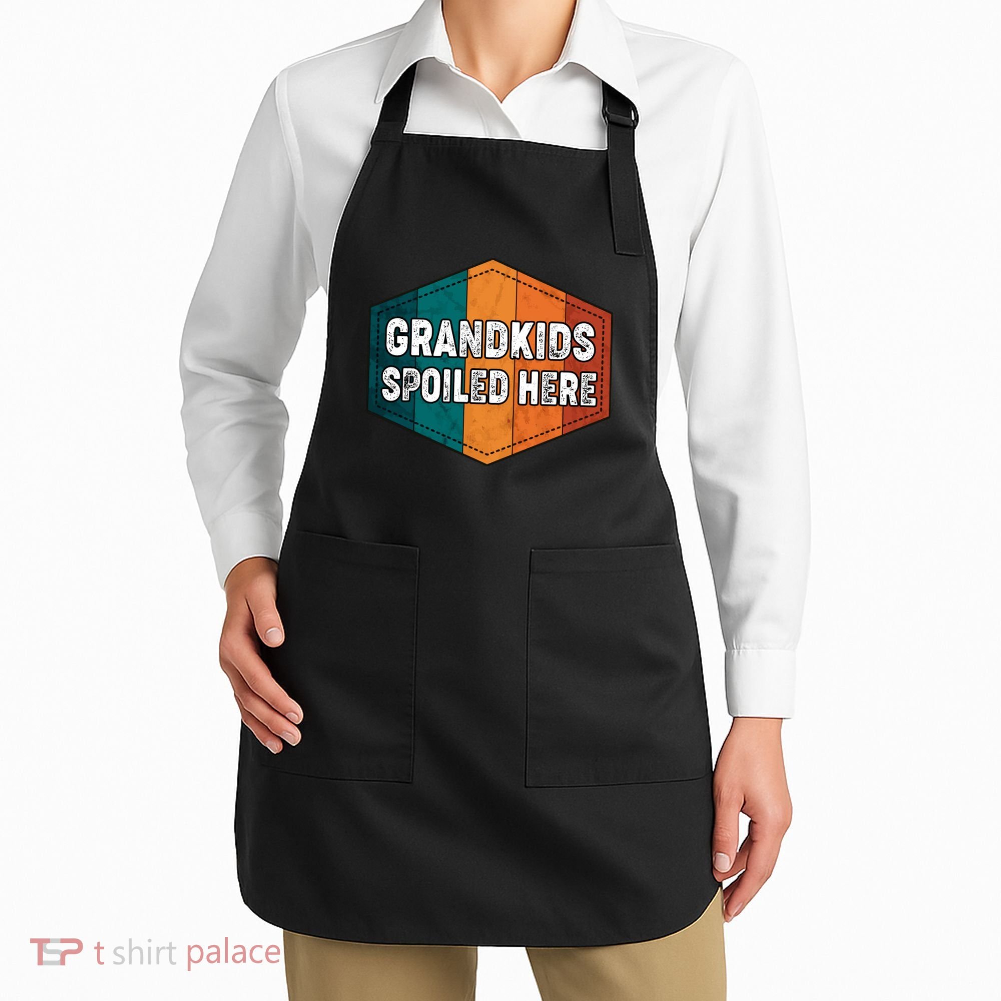 Grandkids Spoiled Here Apron