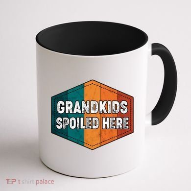 Grandkids Spoiled Here Coffee Mug back